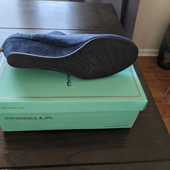 Navy blue booties - Picture 6 of 7